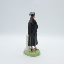 将图片加载到图库查看器,HN3016 Graduate - Girl Version - Vintage Porcelain Figurine by Royal Doulton, circa 1990 (Item# P-5431)-Timeless Gallery