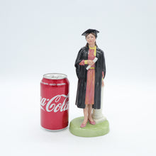 将图片加载到图库查看器,HN3016 Graduate - Girl Version - Vintage Porcelain Figurine by Royal Doulton, circa 1990 (Item# P-5431)-Timeless Gallery