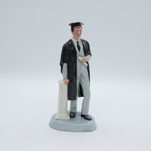 将图片加载到图库查看器,HN3017 Graduate - Boy Version - Vintage Porcelain Figurine by Royal Doulton, circa 1990 (Item# P-9863)-Timeless Gallery