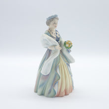 Load image into Gallery viewer, HN3189 Queen Elizabeth Queen Mother - Rare Limited Edition - Vintage Porcelain Figurine by Royal Doulton, dated 1990 (Item# P-8050)-Timeless Gallery
