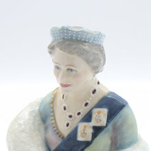 Load image into Gallery viewer, HN3189 Queen Elizabeth Queen Mother - Rare Limited Edition - Vintage Porcelain Figurine by Royal Doulton, dated 1990 (Item# P-8050)-Timeless Gallery