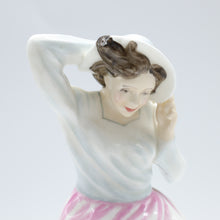 将图片加载到图库查看器,HN3205 Veronica - Vintage Porcelain Figurine by Royal Doulton, circa 1990 (Item# P-5871)-Timeless Gallery