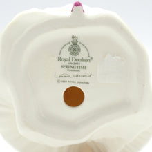 Load image into Gallery viewer, HN3477 Springtime - Vintage Porcelain Figurine by Royal Doulton, circa 1995 (Item# P-2967)-Timeless Gallery