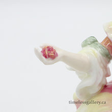 Load image into Gallery viewer, HN3709 Rose - Signed - Vintage Porcelain Figurine by Royal Doulton, circa 1996 (Item# P-1138)-Timeless Gallery