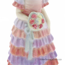 Load image into Gallery viewer, M30 Bridesmaid - Vintage Porcelain Figurine by Royal Doulton, circa 1940 (Item# P-8492)-Timeless Gallery