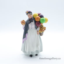 Load image into Gallery viewer, HN1843 Biddy Penny Farthing - Classic - Vintage Porcelain Figurine by Royal Doulton, dated 1984 (Item# P-1011)-Timeless Gallery