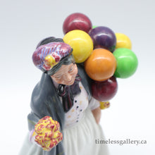 Load image into Gallery viewer, HN1843 Biddy Penny Farthing - Classic - Vintage Porcelain Figurine by Royal Doulton, dated 1984 (Item# P-1011)-Timeless Gallery