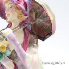 Load image into Gallery viewer, HN1691 June - Rare and Popular - Vintage Porcelain Figurine by Royal Doulton, dated 1941 (Item# P-1079)-Timeless Gallery
