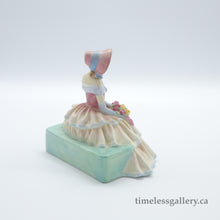 Load image into Gallery viewer, HN1732 Daydreams - Rare Rose Edition - Vintage Porcelain Figurine by Royal Doulton, circa 1940 (Item# P-1246)-Timeless Gallery