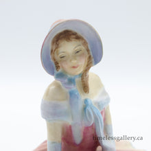 Load image into Gallery viewer, HN1732 Daydreams - Rare Rose Edition - Vintage Porcelain Figurine by Royal Doulton, circa 1940 (Item# P-1246)-Timeless Gallery