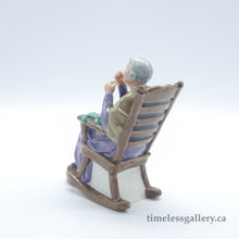Load image into Gallery viewer, HN2352 A Stitch In Time - Vintage Porcelain Figurine by Royal Doulton, circa 1970 (Item# P-1502)-Timeless Gallery