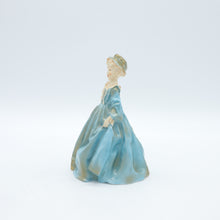 Load image into Gallery viewer, RW3081 Grandmothers Dress - Blue Edition - Vintage Porcelain Figurine by Royal Worcester, circa 1950 (Item# P-6378)-Timeless Gallery