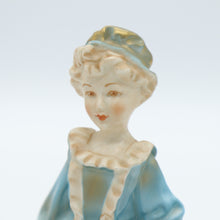 Load image into Gallery viewer, RW3081 Grandmothers Dress - Blue Edition - Vintage Porcelain Figurine by Royal Worcester, circa 1950 (Item# P-6378)-Timeless Gallery