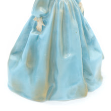 Load image into Gallery viewer, RW3081 Grandmothers Dress - Blue Edition - Vintage Porcelain Figurine by Royal Worcester, circa 1950 (Item# P-6378)-Timeless Gallery