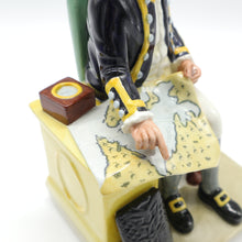 Load image into Gallery viewer, HN2889 Captain Cook - Rare - Vintage Porcelain Figurine by Royal Doulton, circa 1980 (Item# P-6807)-Timeless Gallery
