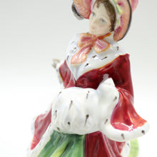 Load image into Gallery viewer, HN3622 Wintertime - signed and rare - Vintage Porcelain Figurine by Royal Doulton, dated 1995 (Item# P-3589)-Timeless Gallery
