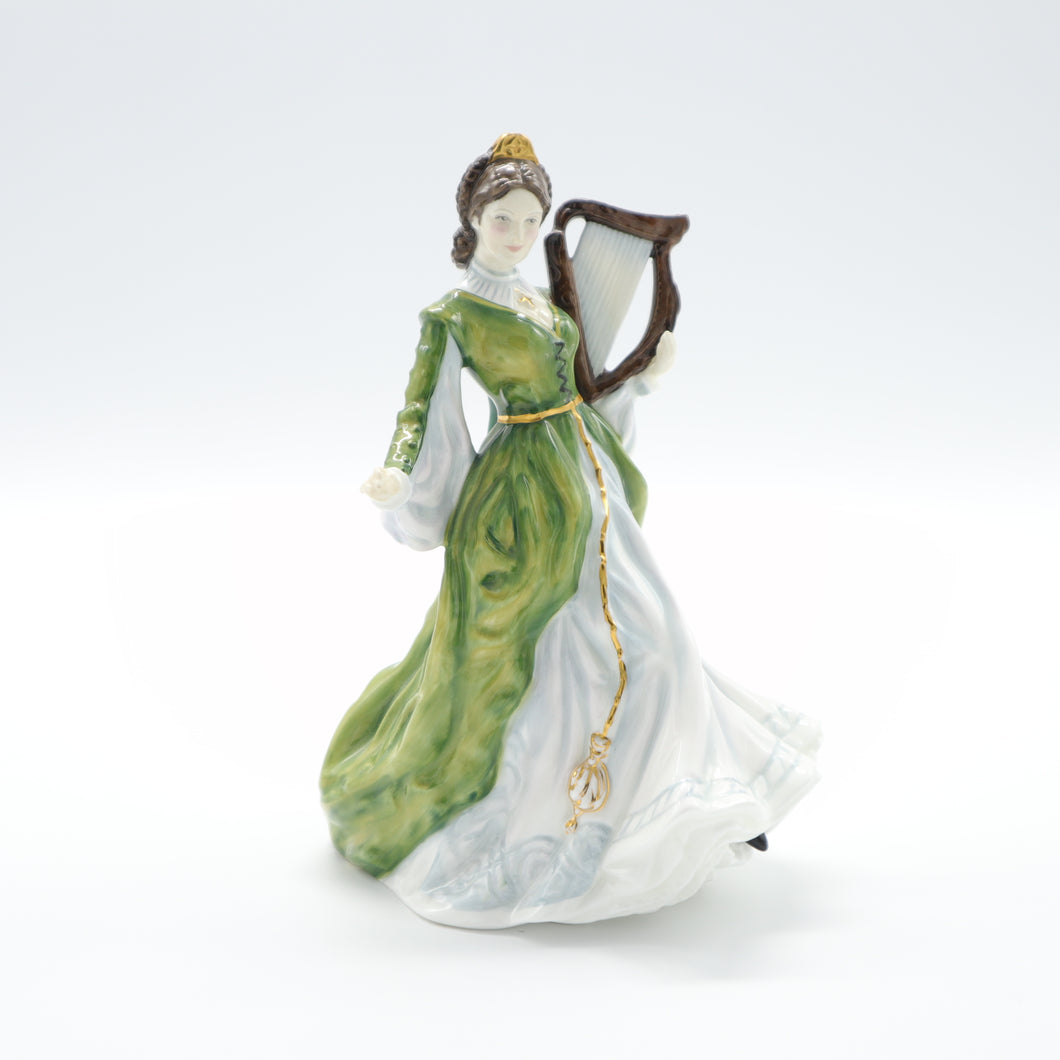 HN3628 Ireland - Signed and Rare - Vintage Porcelain Figurine by Royal Doulton, dated 1996 (Item# P-2739)-Timeless Gallery