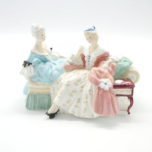 HN2149 The Love Letter - Vintage Porcelain Figurine by Royal Doulton, circa 1960 (Item# P-7935)-Timeless Gallery