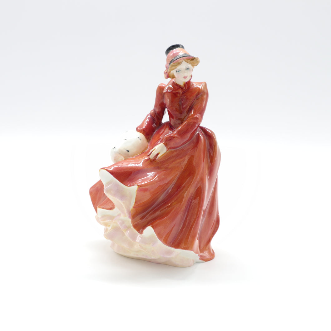 HN3207 Louise - Vintage Porcelain Figurine by Royal Doulton, circa 1990 (Item# P-8475)-Timeless Gallery