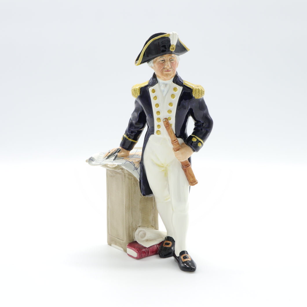 HN2260 Captain - Vintage Porcelain Figurine by Royal Doulton, circa 1970 (Item# P-4199)-Timeless Gallery