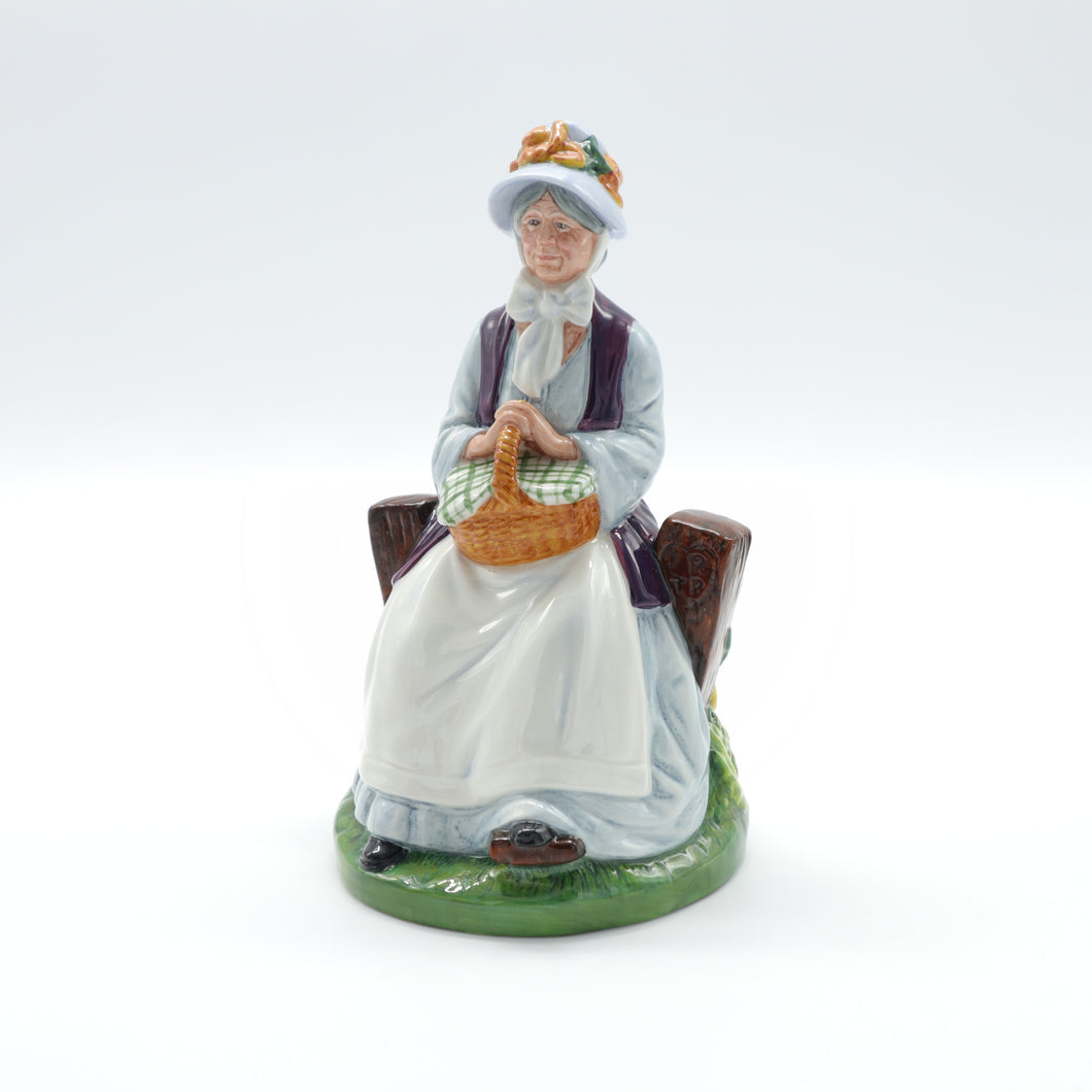 HN2728 Rest Awhile - Vintage Porcelain Figurine by Royal Doulton, circa 1984 (Item# P-8160)-Timeless Gallery