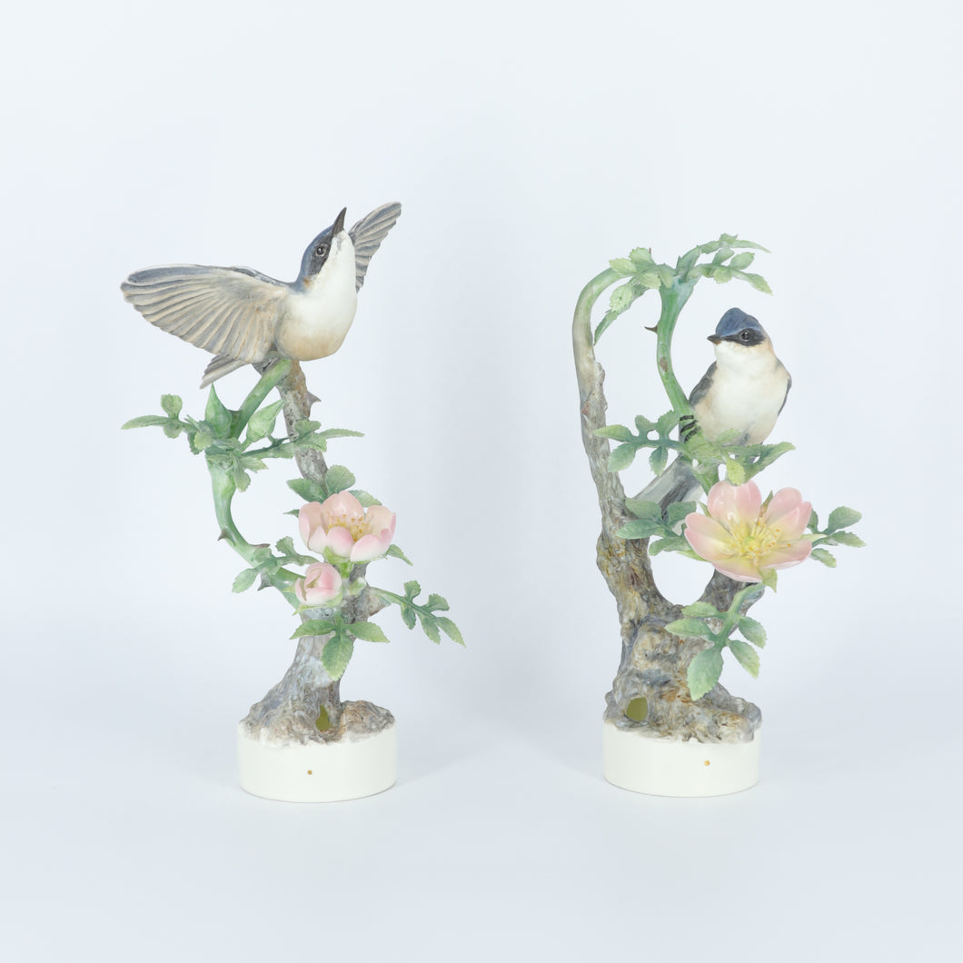 Porcelain Bird Figurine by Dorothy Doughty and Royal Worcester