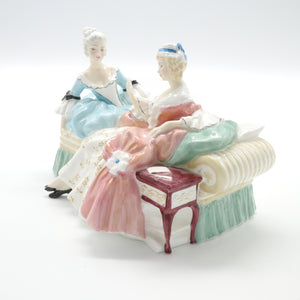 HN2149 The Love Letter - Vintage Porcelain Figurine by Royal Doulton, circa 1960 (Item# P-7935)-Timeless Gallery