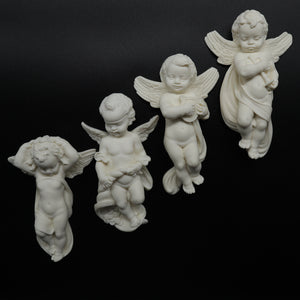 Italian Alabaster Hanging Sculptures by A. Giannelli