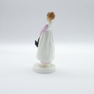 HN3021 Polly Put The Kettle On - Vintage Porcelain Figurine by Royal Doulton, circa 1984 (Item# P-5522)-Timeless Gallery