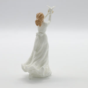 HN3124 Thinking of You - Vintage Porcelain Figurine by Royal Doulton, circa 1995 (Item# P-3986)-Timeless Gallery