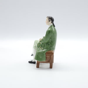 HN2227 Gentleman from Williamsburg - Vintage Porcelain Figurine by Royal Doulton, circa 1975 (Item# P-6120)-Timeless Gallery