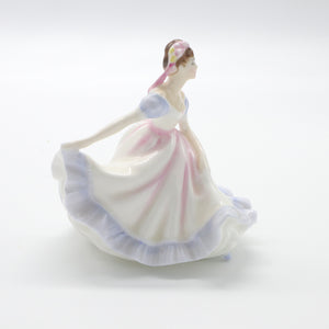 HN3215 Ninette - Vintage Porcelain Figurine by Royal Doulton, circa 1990 (Item# P-7990)-Timeless Gallery