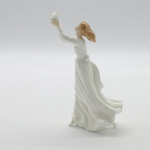 HN3124 Thinking of You - Vintage Porcelain Figurine by Royal Doulton, circa 1995 (Item# P-3986)-Timeless Gallery