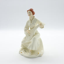 Load image into Gallery viewer, HN2753 Serenade - Signed - Vintage Porcelain Figurine by Royal Doulton, dated 1985 (Item# P-8435)-Timeless Gallery
