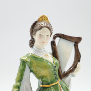 HN3628 Ireland - Signed and Rare - Vintage Porcelain Figurine by Royal Doulton, dated 1996 (Item# P-2739)-Timeless Gallery