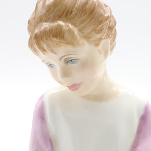 HN3021 Polly Put The Kettle On - Vintage Porcelain Figurine by Royal Doulton, circa 1984 (Item# P-5522)-Timeless Gallery