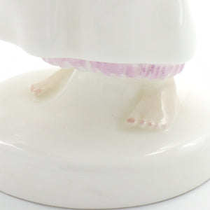 HN3021 Polly Put The Kettle On - Vintage Porcelain Figurine by Royal Doulton, circa 1984 (Item# P-5522)-Timeless Gallery