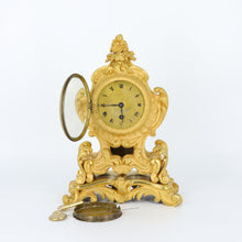 Load image into Gallery viewer, Antique Raingo Frères Mantel Clock
