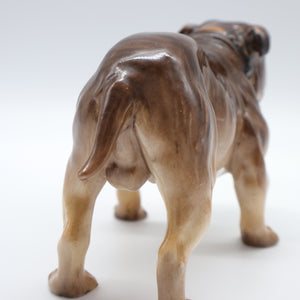 HN1044 Bulldog - Vintage Porcelain Figurine by Royal Doulton, before 1968 (Item# P-7583)-Timeless Gallery