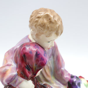 HN1342 Flower Seller’s Children - Classic - Vintage Porcelain Figurine by Royal Doulton, before 1980 (Item# P-8026)-Timeless Gallery