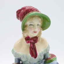 将图片加载到图库查看器，HN1345 Victorian Lady - Rare Colorway Edition - Vintage Porcelain Figurine by Royal Doulton, dated 1938 (Item# P-4378)-Timeless Gallery
