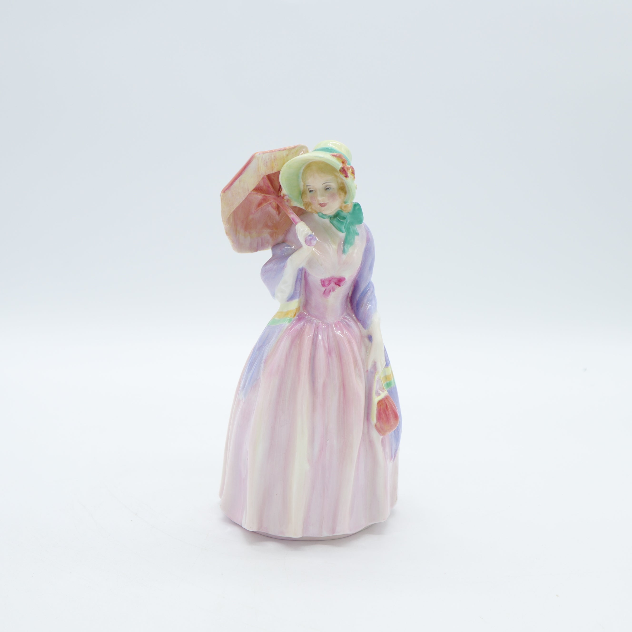 ロイヤルドルトン　MISS DEMURE HN1402 - Miss Demure - Vintage Royal Doulton Figurine – Timeless