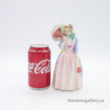 将图片加载到图库查看器，HN1402 Miss Demure - Popular - Vintage Porcelain Figurine by Royal Doulton, circa 1950 (Item# P-5156)-Timeless Gallery
