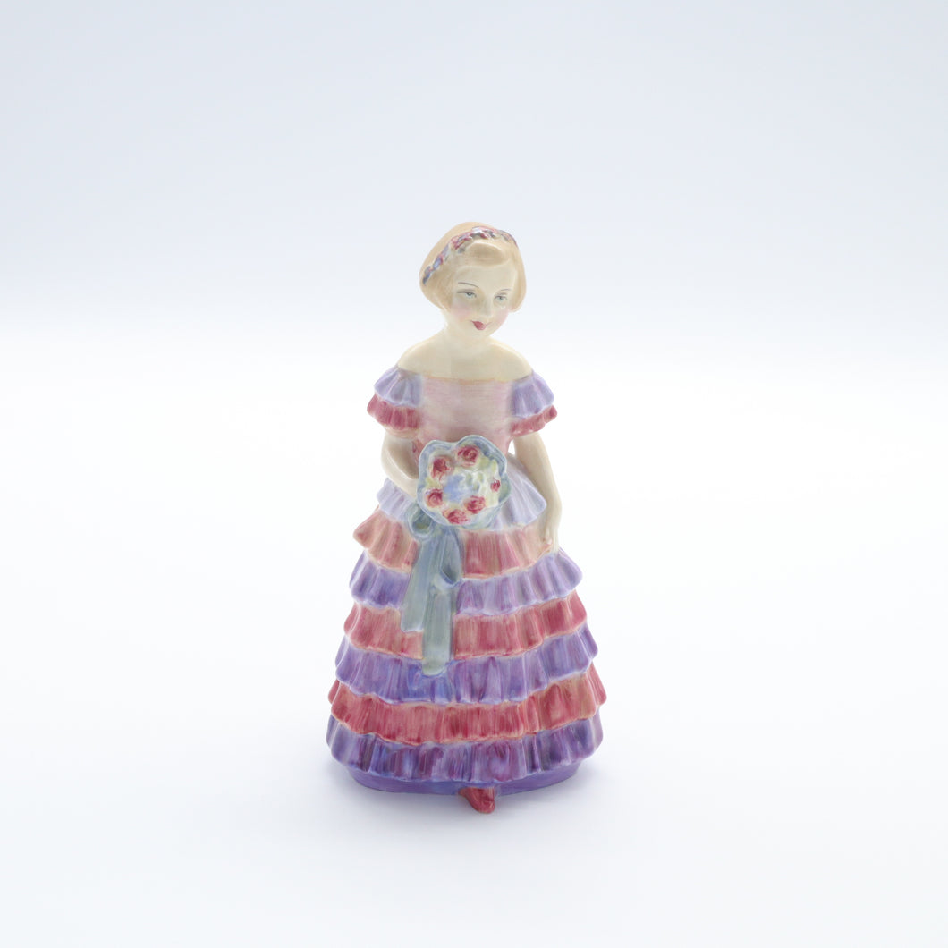 HN1433 Little Bridesmaid - Vintage Porcelain Figurine by Royal Doulton, circa 1940 (Item# P-4958)-Timeless Gallery