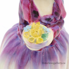 Load image into Gallery viewer, HN1558 Dorcas - Vintage Porcelain Figurine by Royal Doulton, circa 1940 (Item# P-2887)-Timeless Gallery
