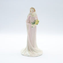 Load image into Gallery viewer, HN1600 Bride - Rare - Vintage Porcelain Figurine by Royal Doulton, circa 1940 (Item# P-8281)-Timeless Gallery
