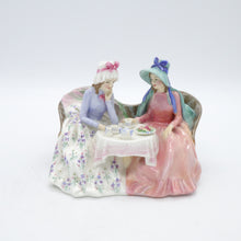 Load image into Gallery viewer, HN1747 Afternoon Tea - Popular - Vintage Porcelain Figurine by Royal Doulton, dated 1942 (Item# P-9512)-Timeless Gallery
