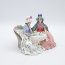 Load image into Gallery viewer, HN1747 Afternoon Tea - Popular - Vintage Porcelain Figurine by Royal Doulton, dated 1942 (Item# P-9512)-Timeless Gallery
