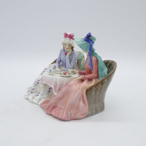 HN1747 Afternoon Tea - Popular - Vintage Porcelain Figurine by Royal Doulton, dated 1942 (Item# P-9512)-Timeless Gallery