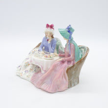 Load image into Gallery viewer, HN1747 Afternoon Tea - Popular - Vintage Porcelain Figurine by Royal Doulton, circa 1950 (Item# P-8675)-Timeless Gallery
